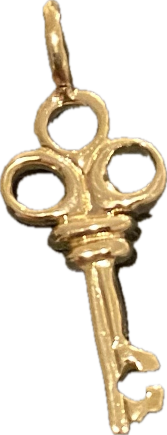 Small gold key