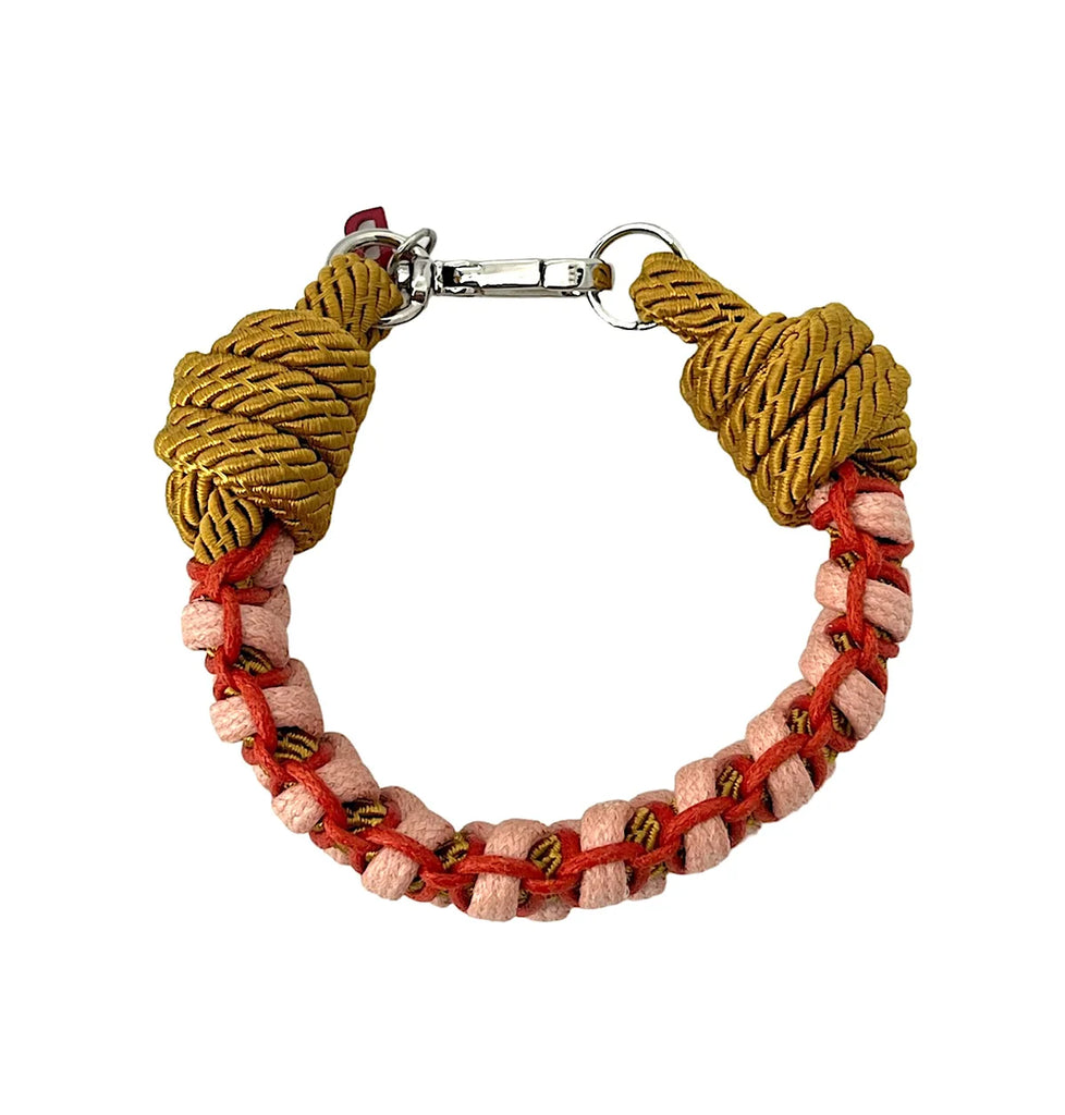 Emil Bracelet - Gold & Orange