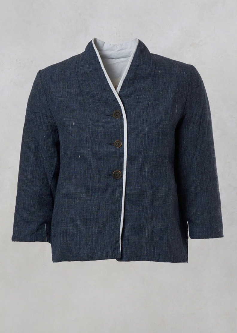 ジャケット・アウター [H+HANNOH WESSEL) WESSEL LINEN JACKET Hannoh-Hazel-Violaine-Jacket-