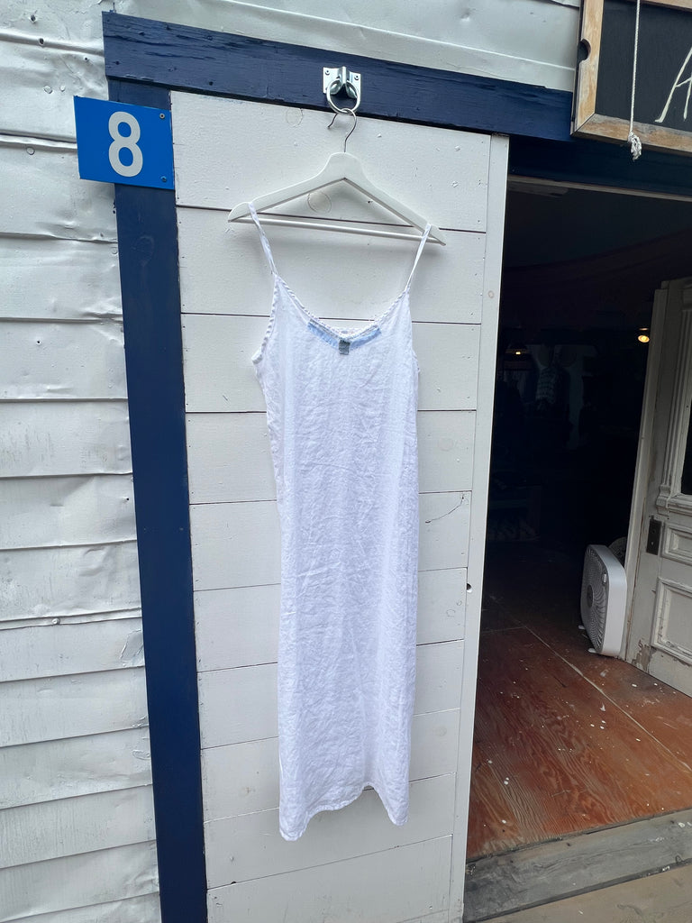 L'eau Atelier - Embroidered Linen Dress