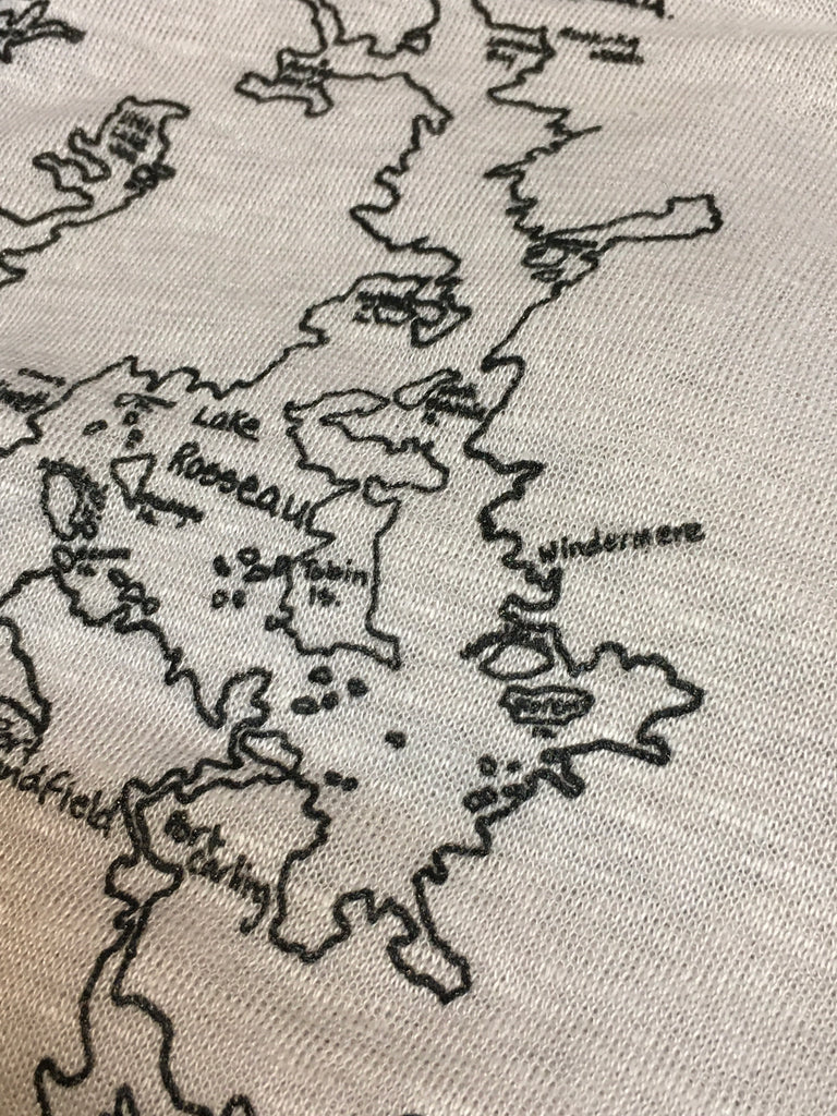 Linen Map Tee