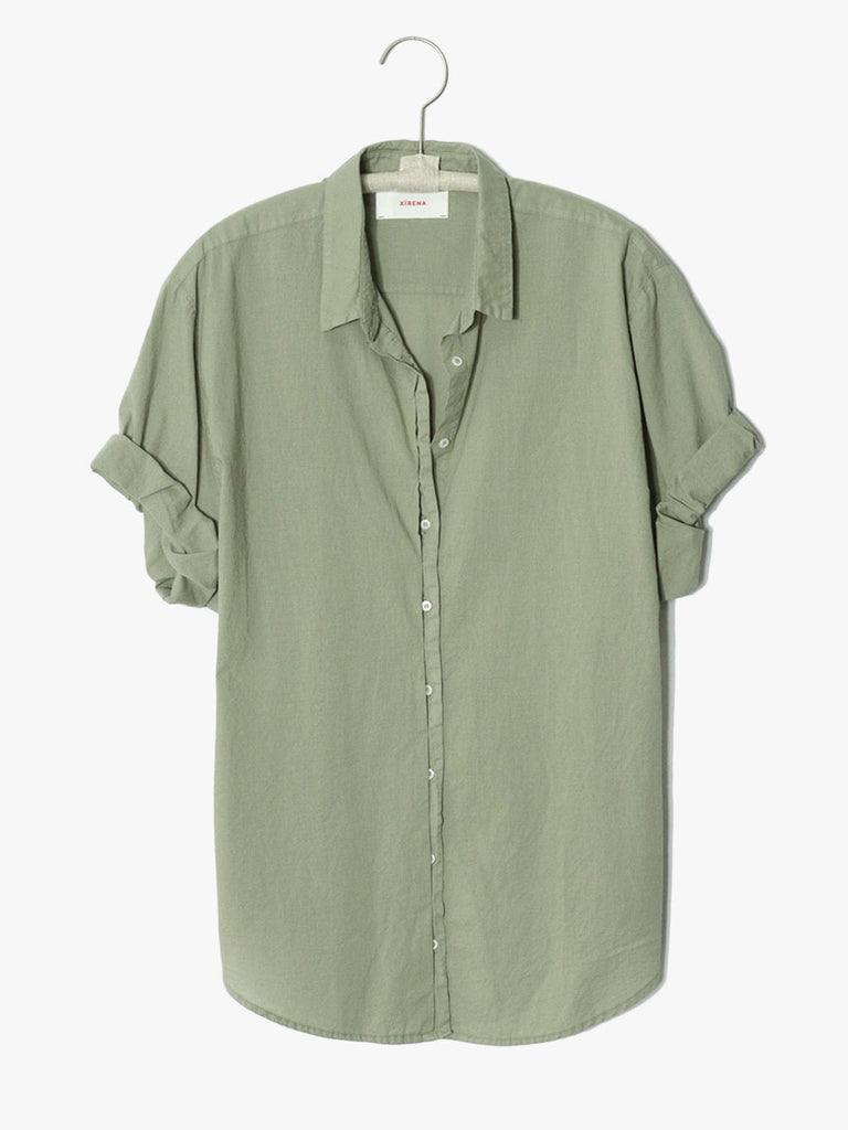 Xírena Channing Shirt - Sand Olive